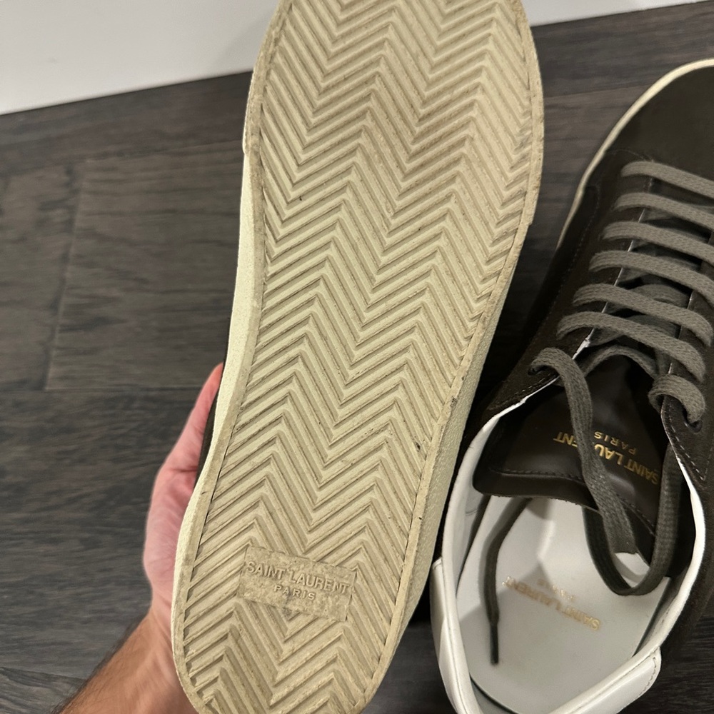 Saint Laurent court classic sneakers size 10 - Picture 9 of 9